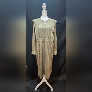 Olive Shirt dress Gentle Herd